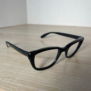 Vintage Bausch & Lomb 6 RARE! Sunglasses 14480 Polished Black B&L 51-22 READ